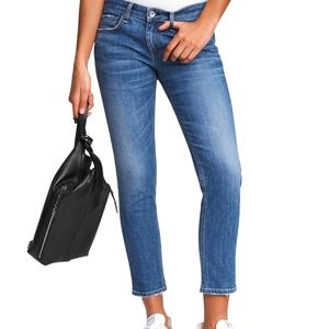 Low Rise Ankle Slim BOYFRIEND Jeans - (Sz 23)